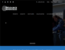 Tablet Screenshot of insourcerenewables.com